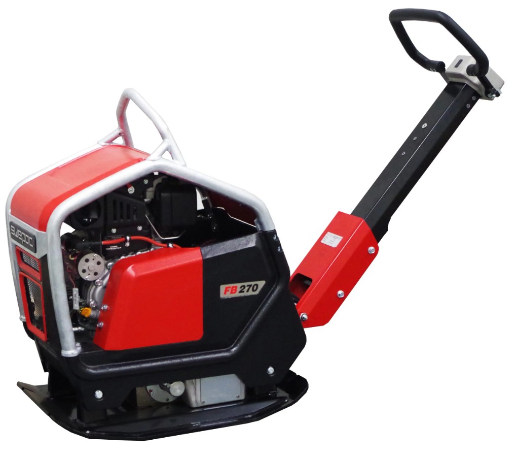 Vibratorplatta, dieseldriven, < 300 kg