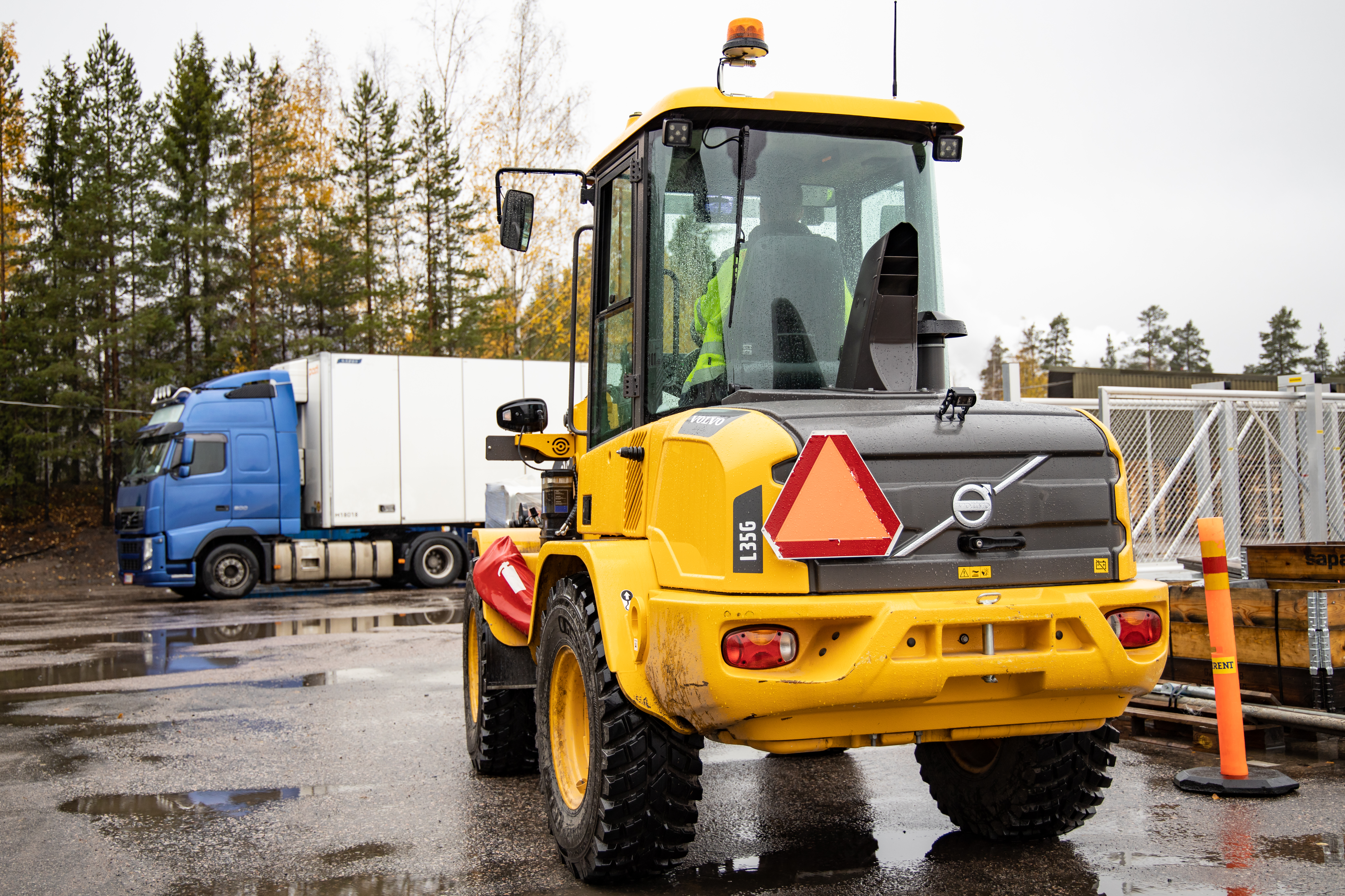 Dieselkäyttöinen minipyöräkuormaaja 6 t VOLVO L35GT