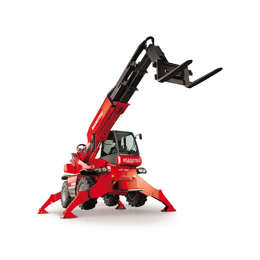 Teleskoptruck runtomsvängande, lyfthöjd < 18m