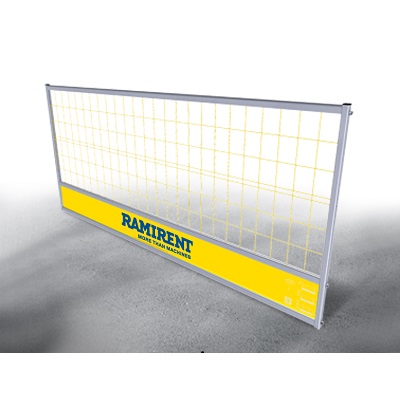 GuardLite Skyddsräckespanel 1,7 m, stålnät SSJ GuardLite