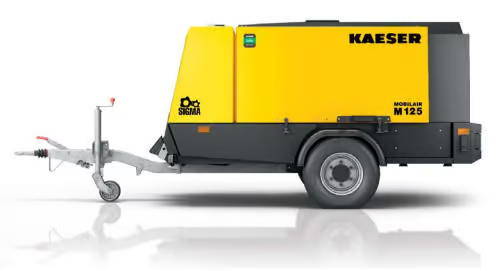 Diesel Powered Mobile Compressor 11,5 m³/min KAESER M125