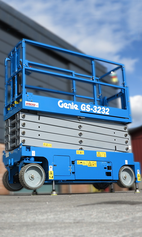 Akkukäyttöinen saksilava GENIE GS3232DC