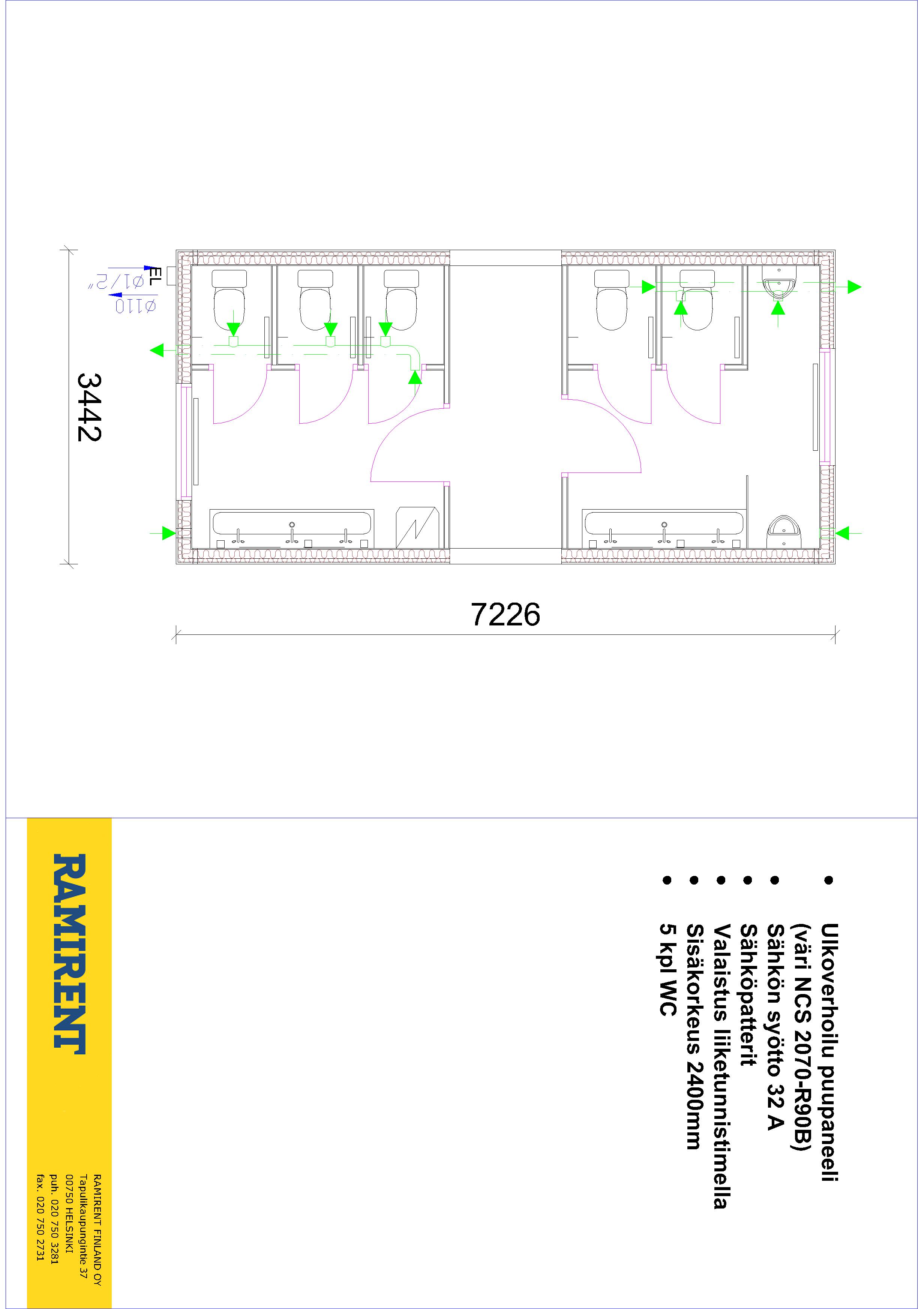 Sanitary Module RMF FFA62