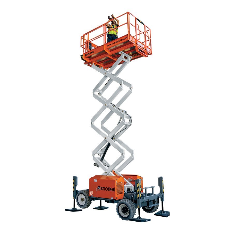 Saxlift batteri plattformshöjd 10 m SNORKEL S3370RTE