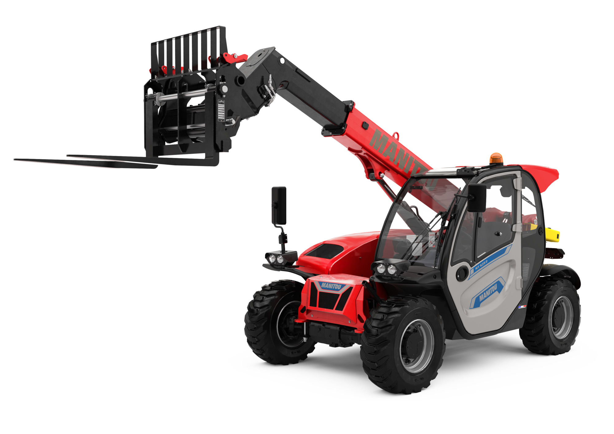 Teleskoptruck lyfthöjd < 6 m batteridriven