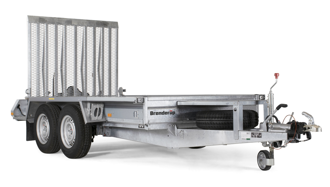 Maskintrailer < 3000 kg
