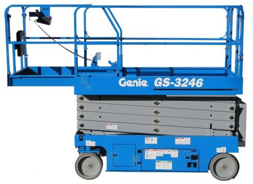 Akkukäyttöinen saksilava GENIE GS3246