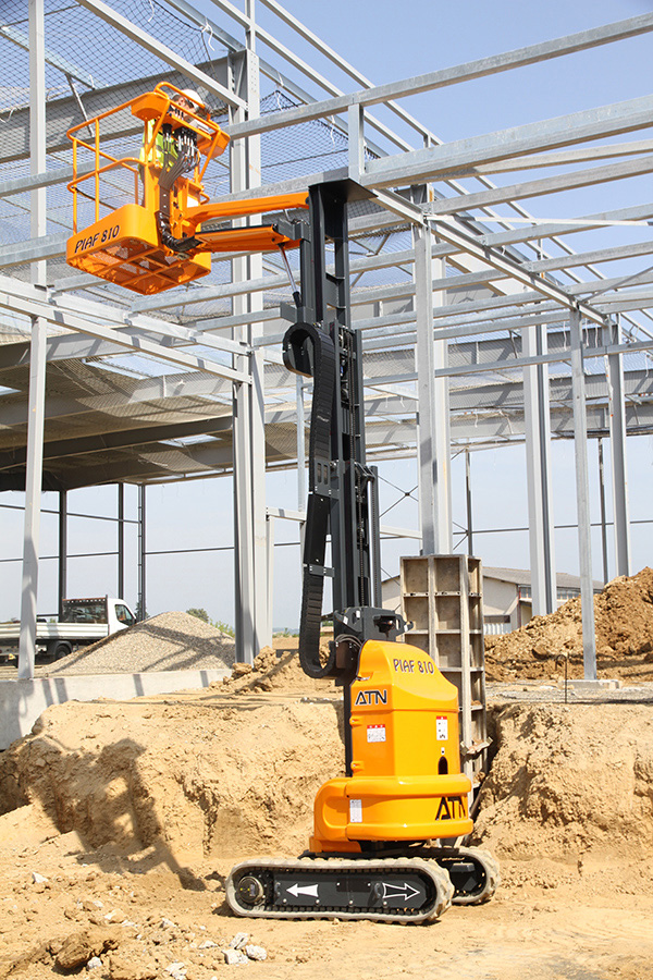 Pelarlift batteri plattformshöjd 6,1 m med jib ATN PIAF810