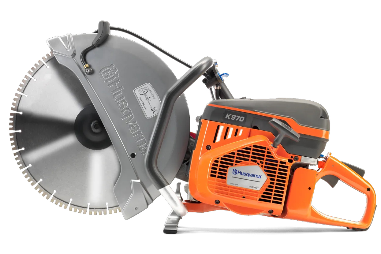 Kapmaskin bensin, < 150 mm kapdjup HUSQVARNA K970-400
