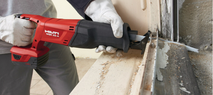 Puukkosaha, akku HILTI WSR22-A