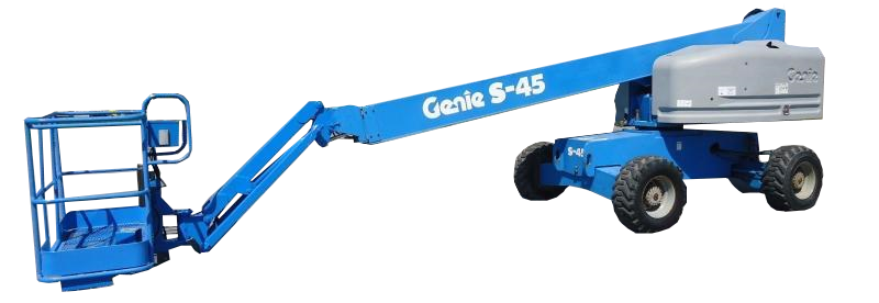 Telescopic Boom Lift diesel, platform height 13.7 m GENIE S45
