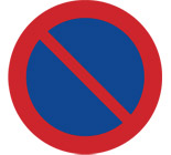 C35 Parkering förbjuden N plast