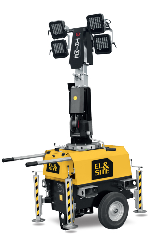 Telescopic LED Light Mast EL&SITE X-CHAIN