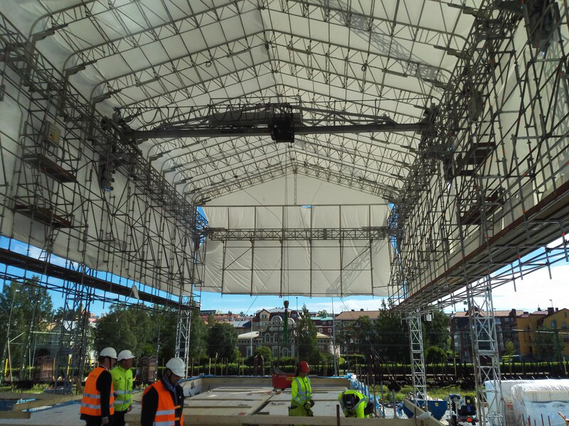 Tower S suoja Siltanosturilla Leveys 20 25 M Ramirent