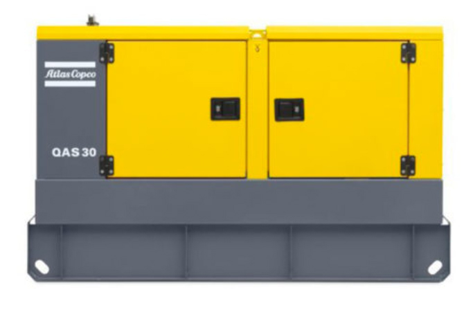 Diesel Powered Generator 30 kVA ATLAS COPCO QAS30BOX