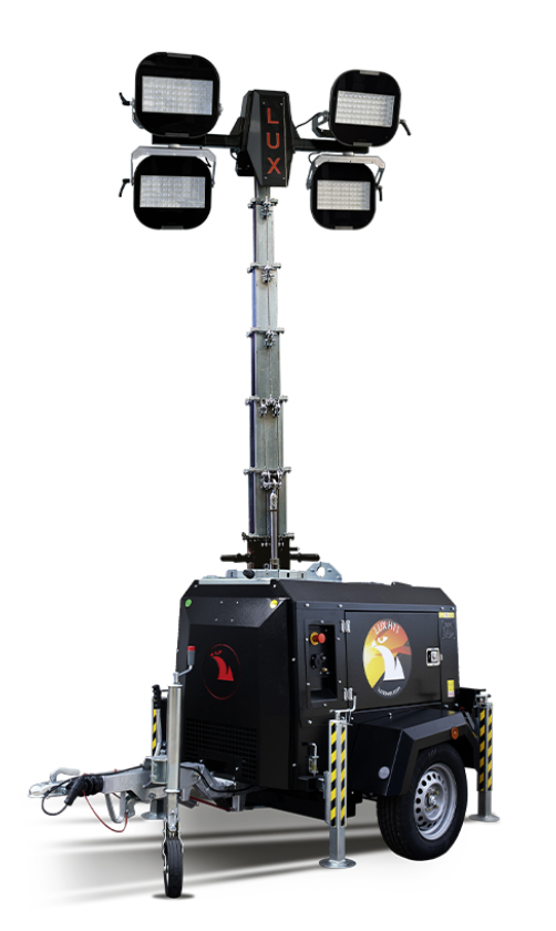 Lighting Mast with Power Station 8,5 m LUXTOWER H11