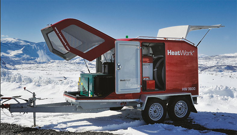 Diesel Powered Ground Heater 103 kW HEATWORK HW3600