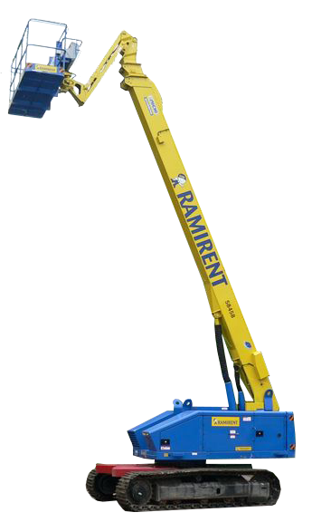 Diesel Powered Telescopic Crawler Boom Lift AICHI SR21AJ