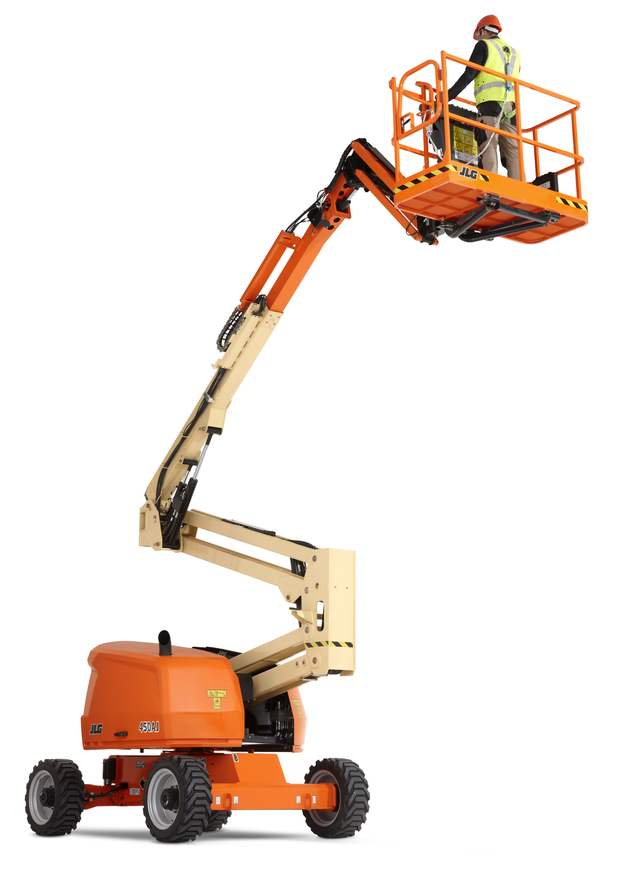 Dieselkäyttöinen nivelpuominostin JLG 450AJ