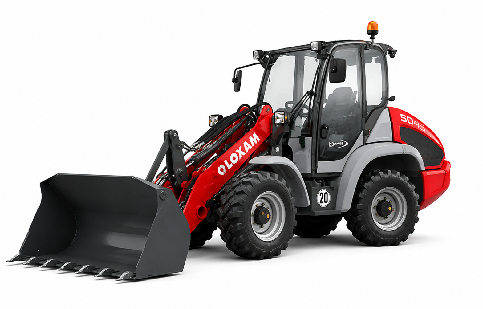 Kompaktlastare hjulburen 3T 4WD