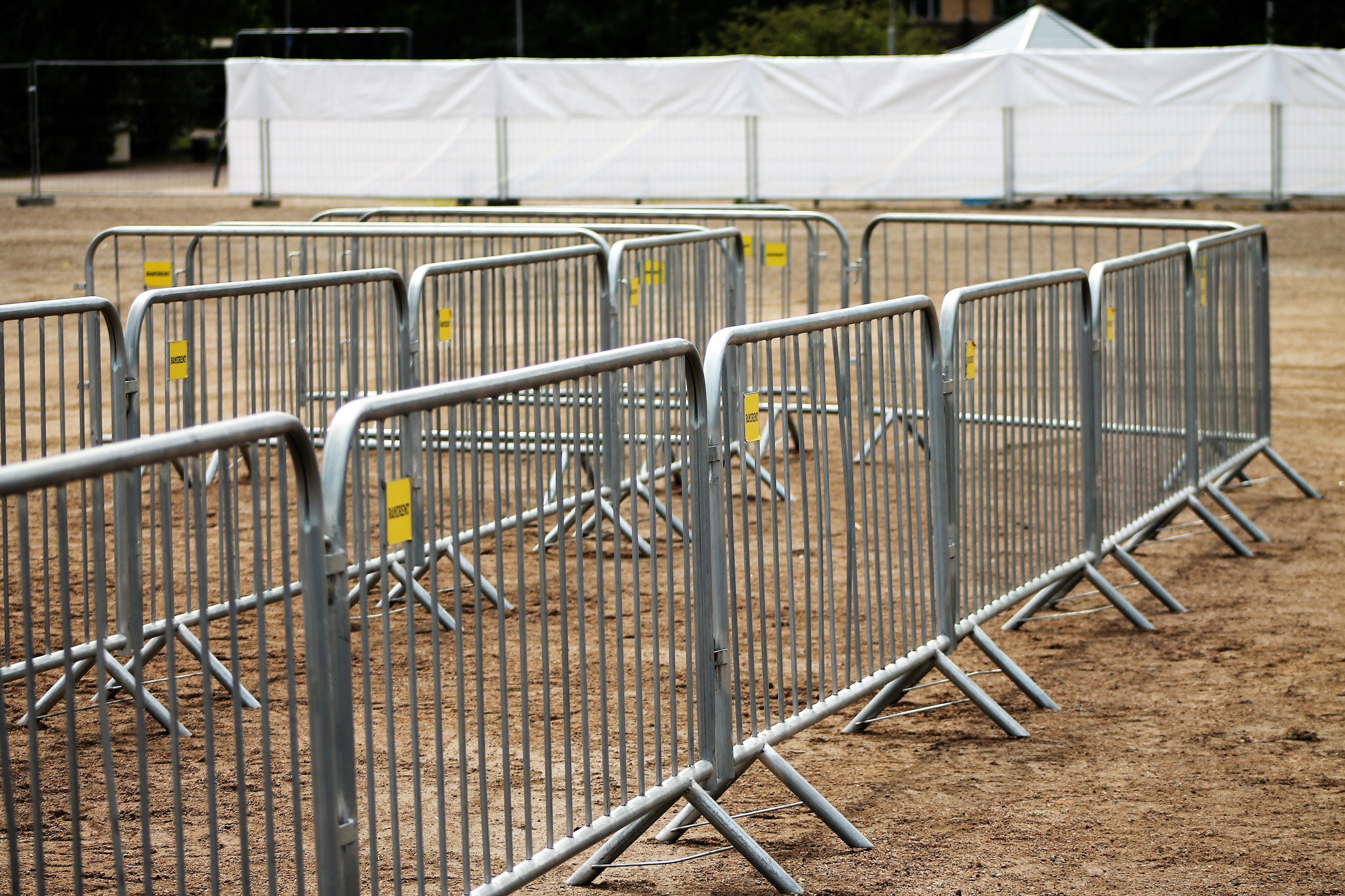 Crowd Barrier 250x110 cm