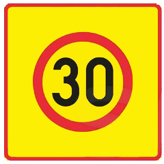 C34 Hastighetsbegränsningszon 30 km/h