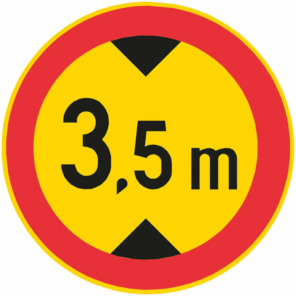 C22 Ajoneuvon suurin sallittu korkeus