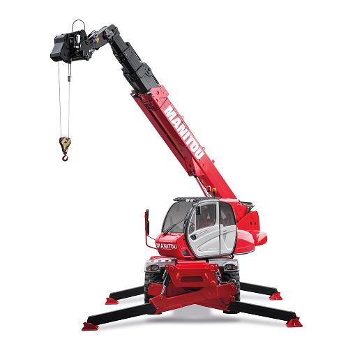 Teleskoptruck runtomsvängande, lyfthöjd < 21m