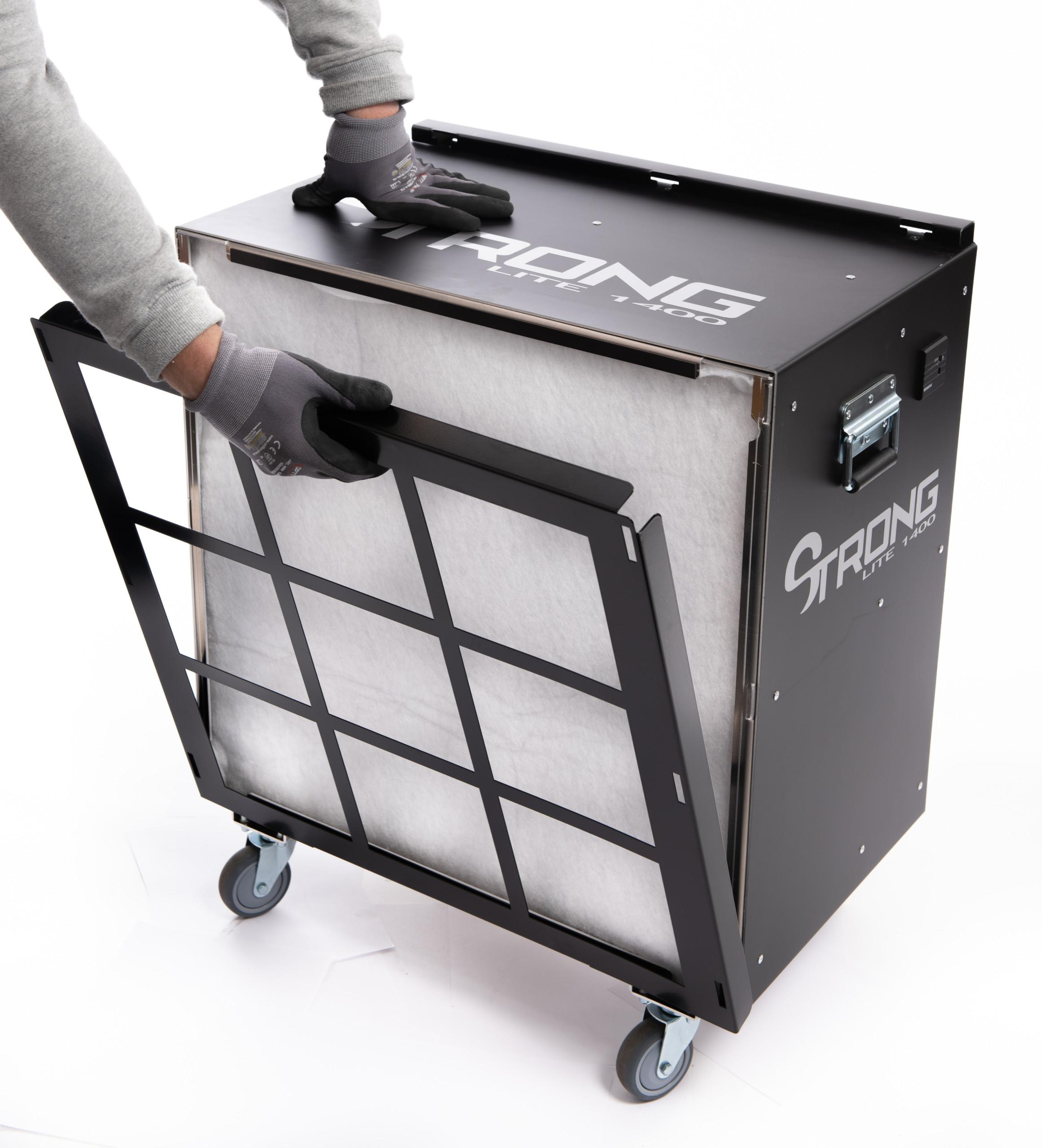 HEPA Kohdealipaineistaja 1400 m³/h STRONG LITE1400