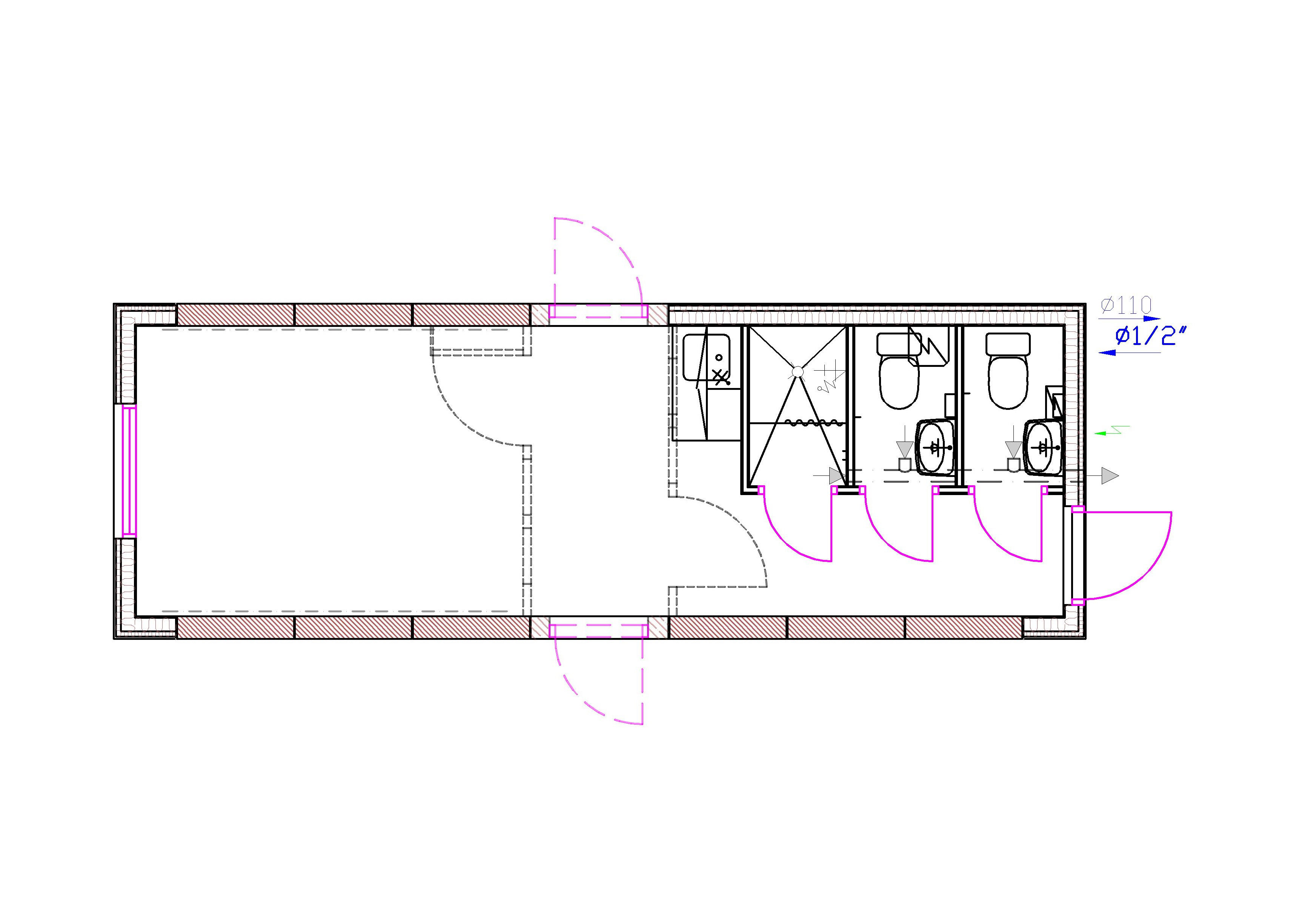 Office Module with WC RMF SHAA61