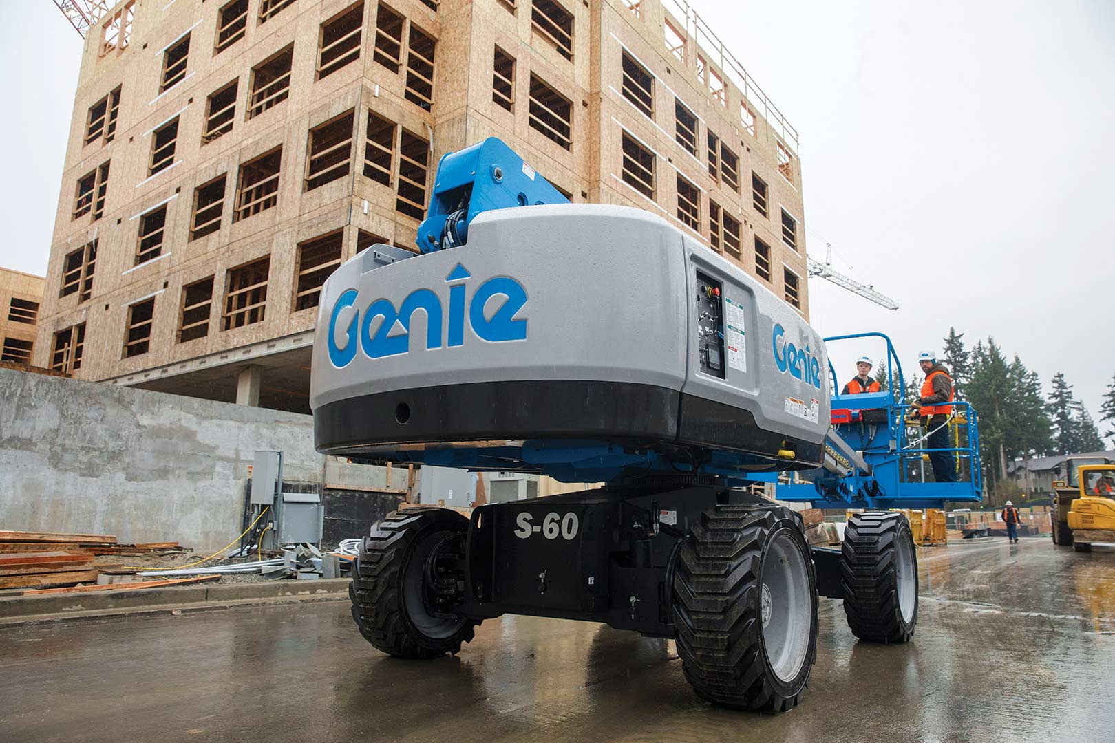 Telescopic lift diesel, platform height 19.8m GENIE S65
