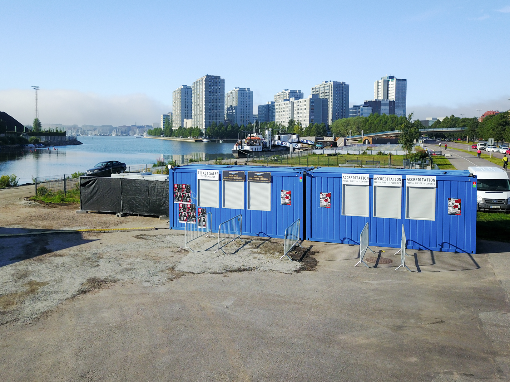 Rami Module with 3 Sales Booths CONTAINEX 2028NO TICKETS
