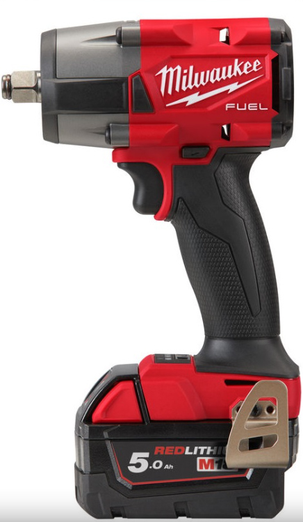 Mutterdragare, batteridriven MILWAUKEE M18FMTIW2F12-502C