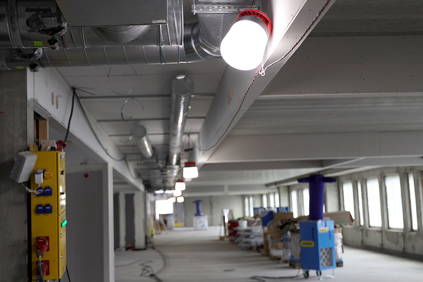 230V 25W Led-byggplatsarmatur