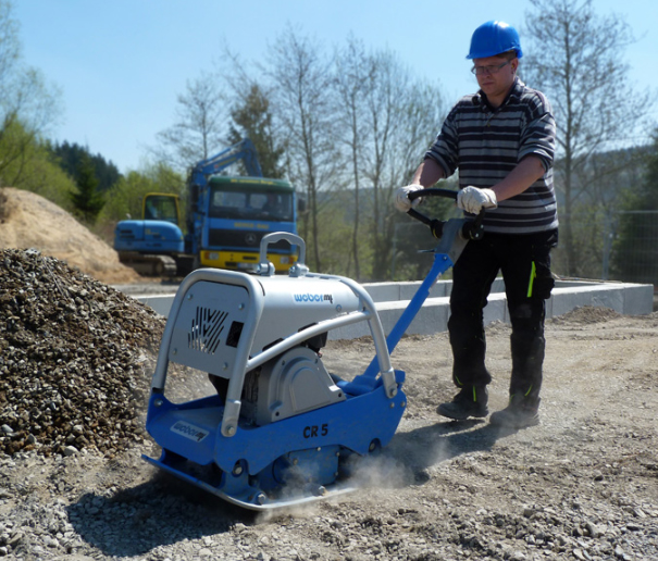 Diesel Powered Reversible Vibratory Plate 298 kg WEBER CR5E
