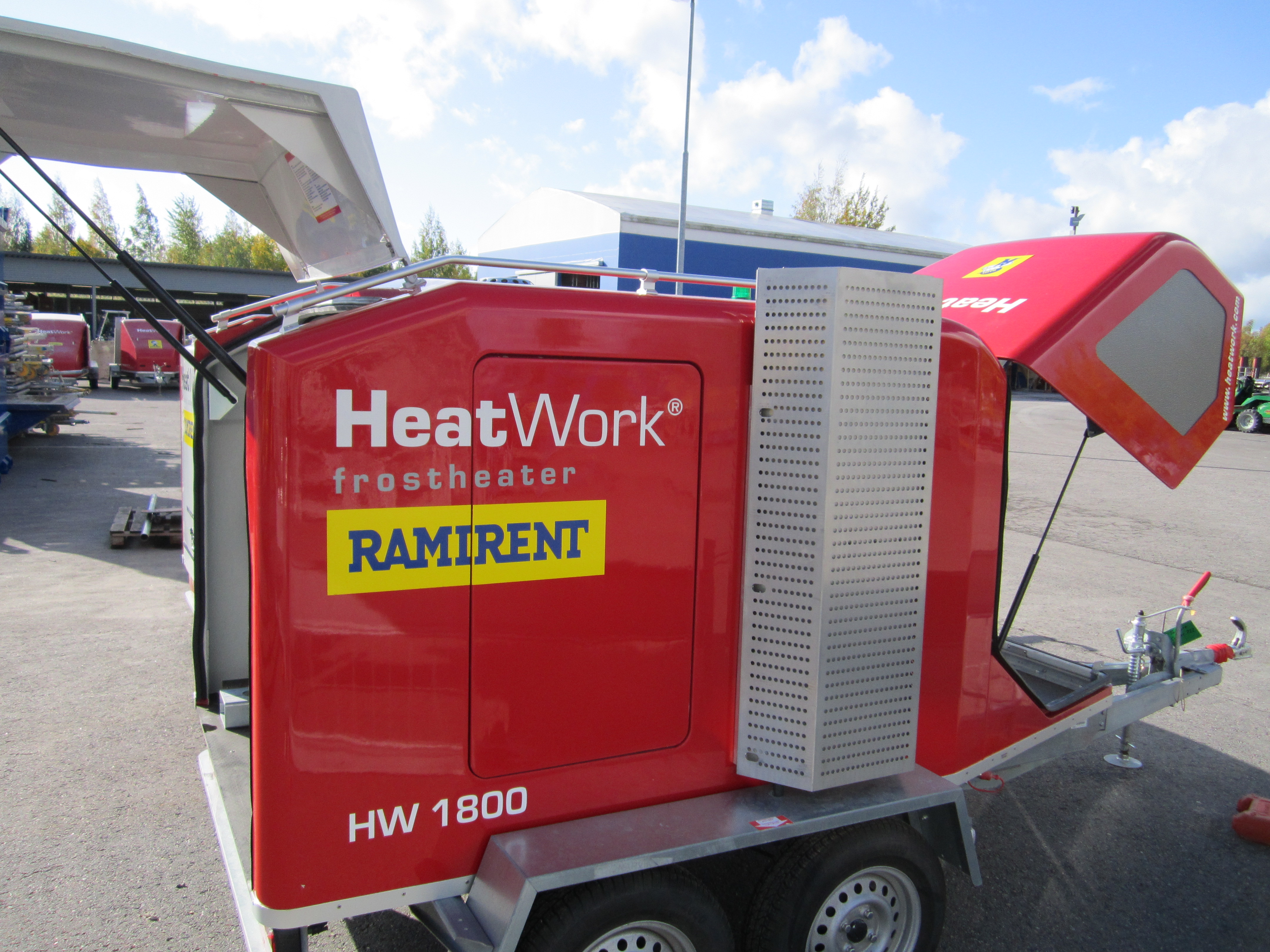 Diesel Powered Ground Heater 70 kW HEATWORK HW1800-350