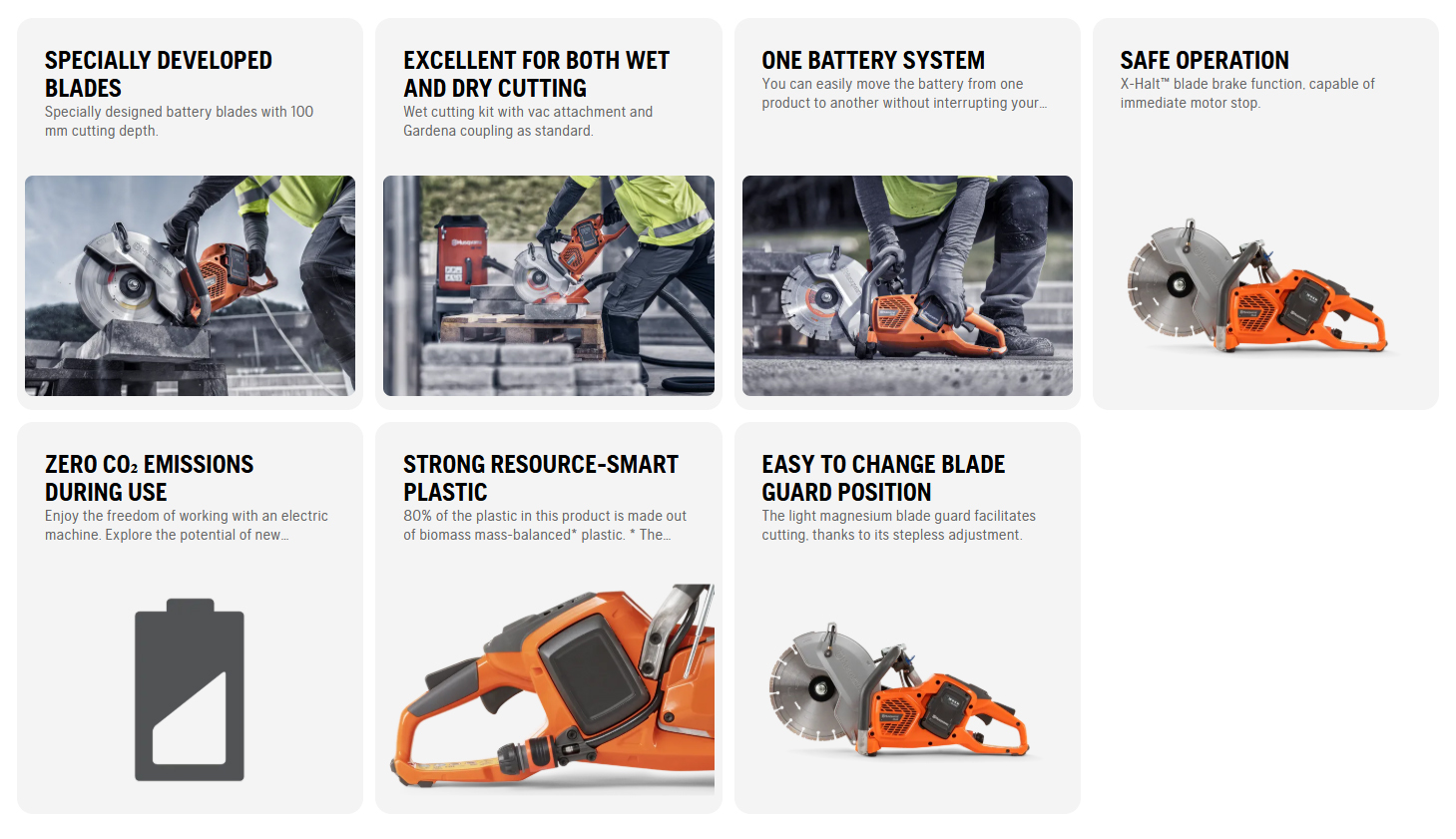 Laikkaleikkuri, akku HUSQVARNA K540I