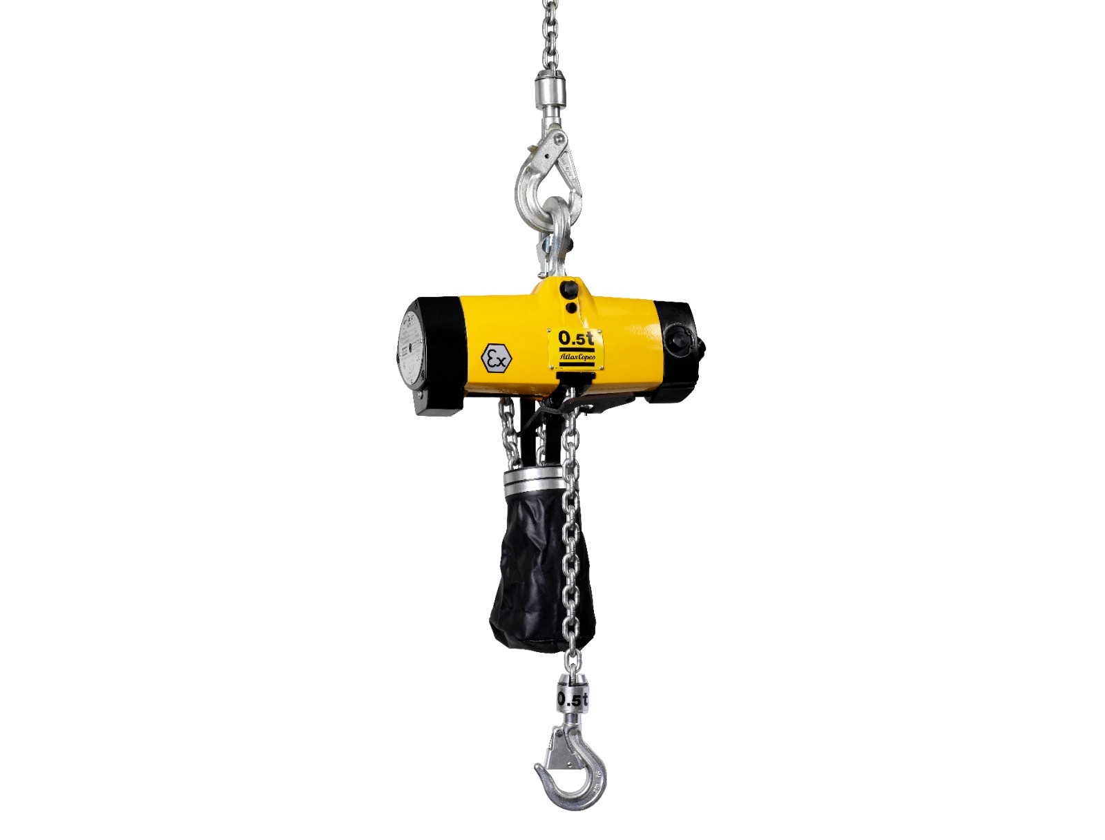 Ketjutalja paineilmakäyttöinen max. 1000 kg ATLAS COPCO LLA1000OP