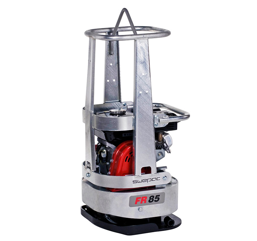Rundpadda, bensindriven, < 100 kg SWEPAC FR85