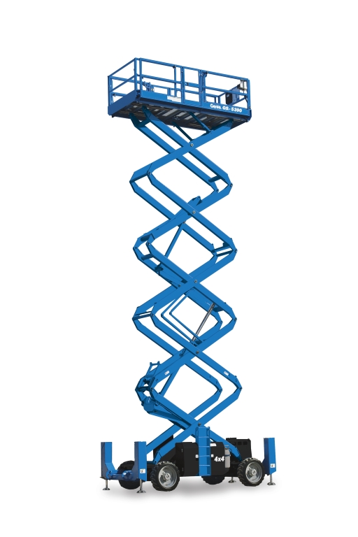 Scissor Lift diesel, platform height 16 m, double extensions GENIE GS5390RT