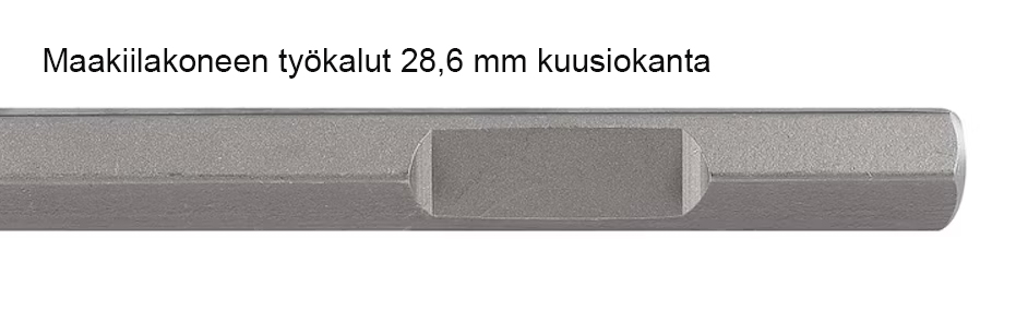 Akkukäyttöinen murtovasara 29,6 kg / 64 J MILWAUKEE MXF DH2528H