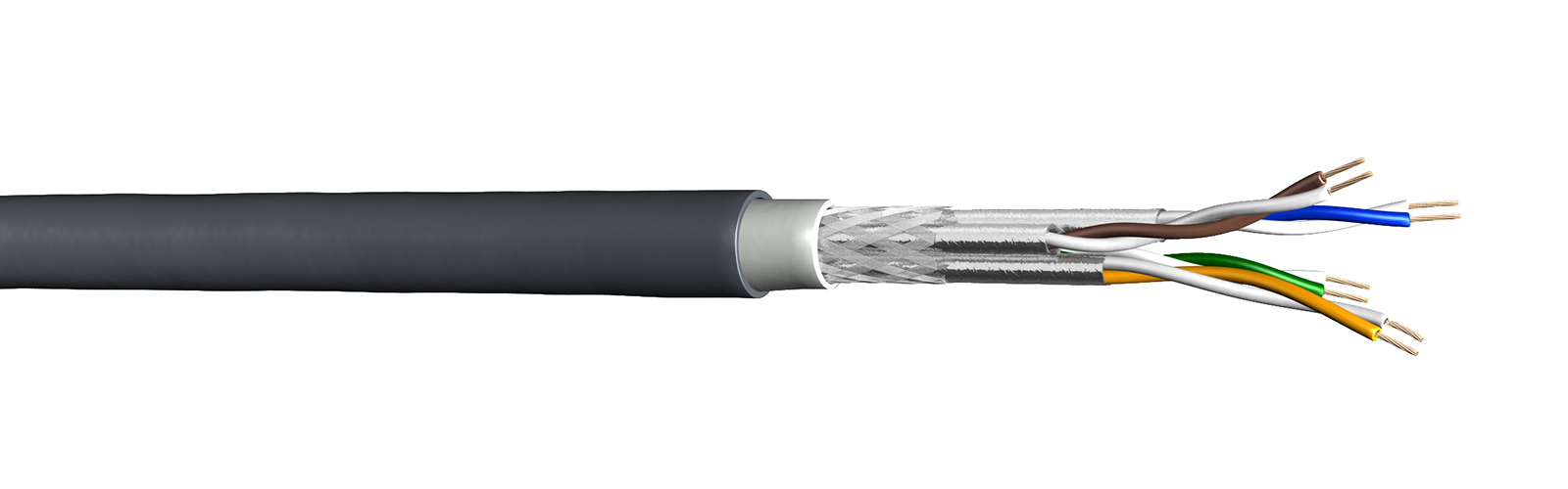 CAT.7   4p ICS IE TOUGH Cat7S MUD - Eca T 500 PRYSMIAN