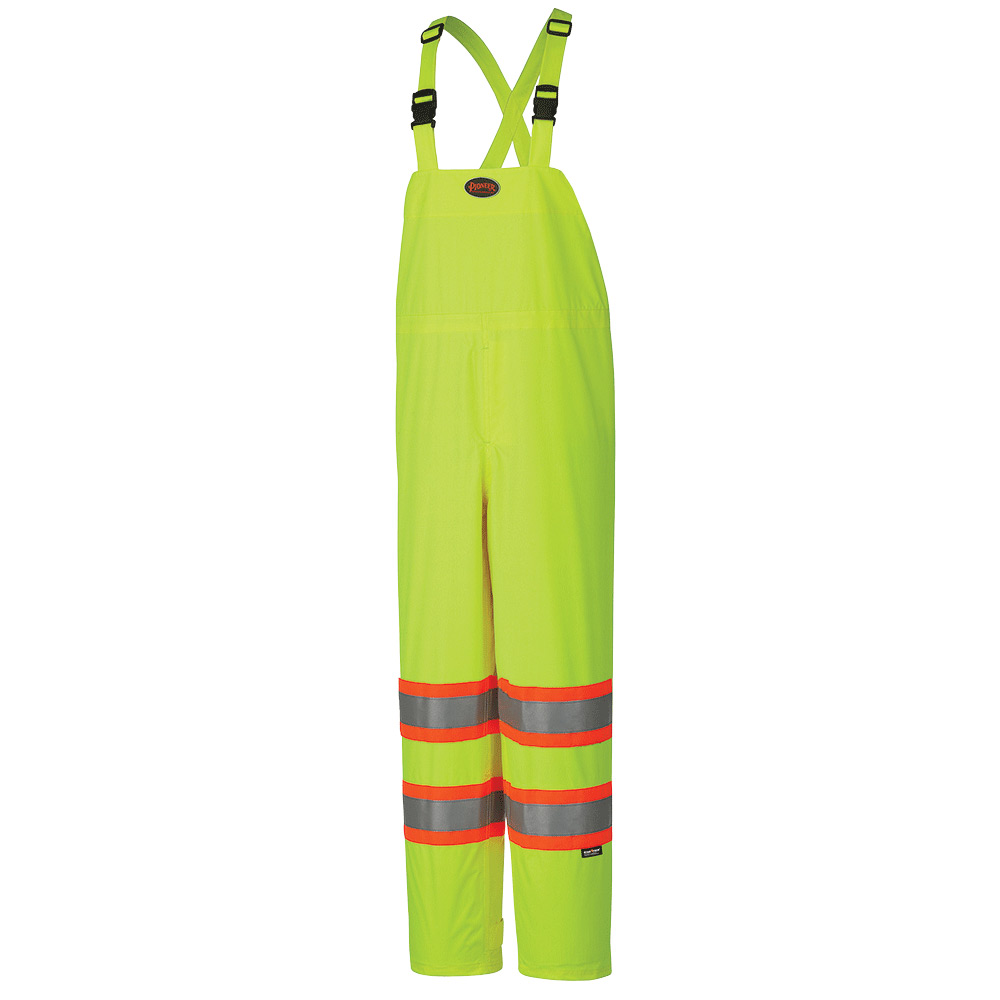 Rainwear Lightweight Waterproof Pants 150D - Yellow/Green - 4XL product photo