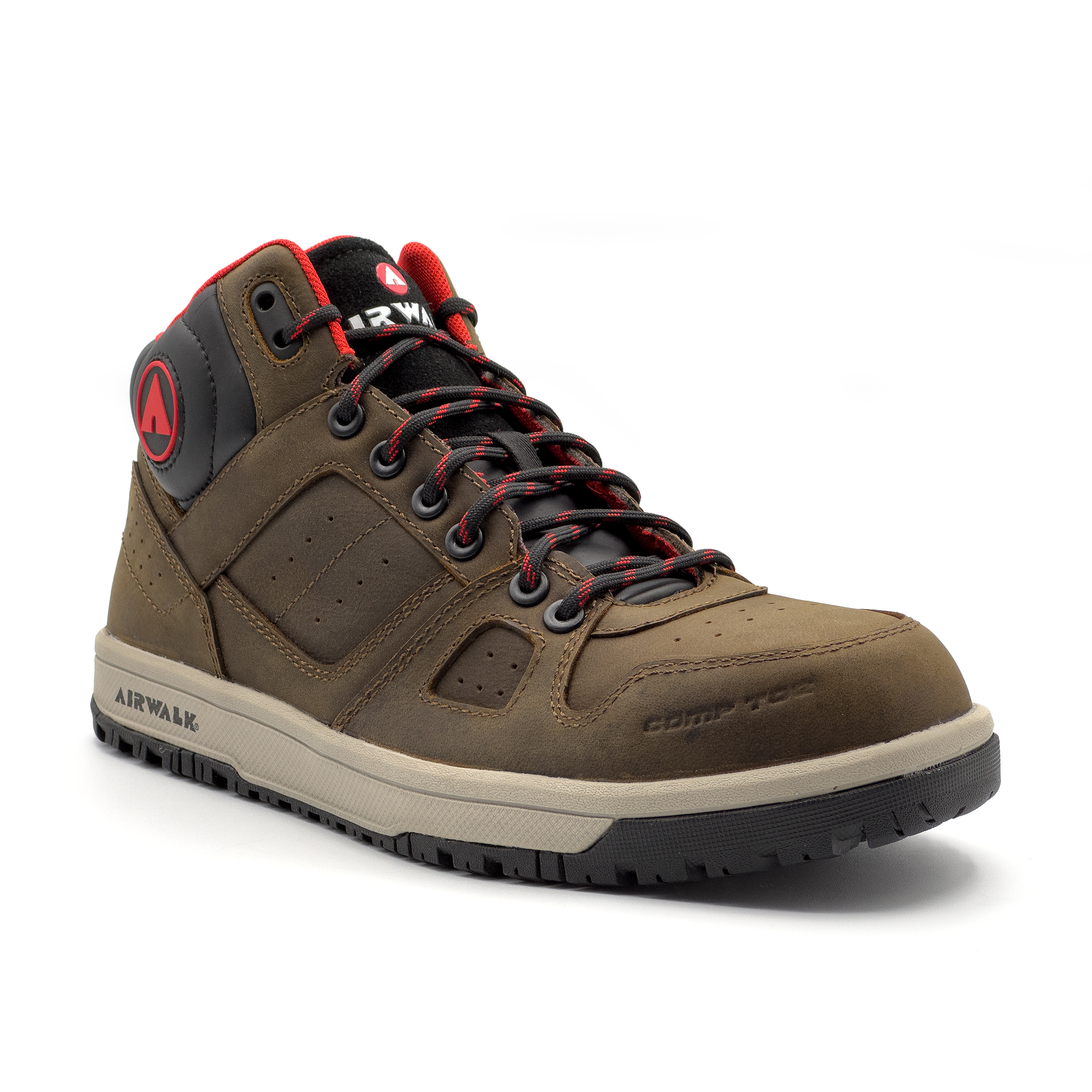 Airwalk Mongo Mid - Men's - CT EH SR SF - Medium Brown - 8EE product photo