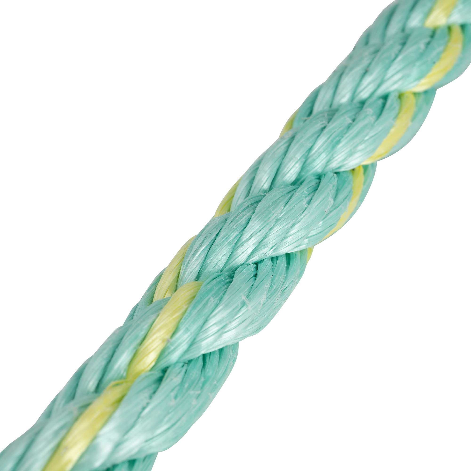 Vertical Lifeline - Premium Extruded Co- Polymer Fibre - Anchor End Carabiner/Trailing End Back Splice - 100 ' product photo