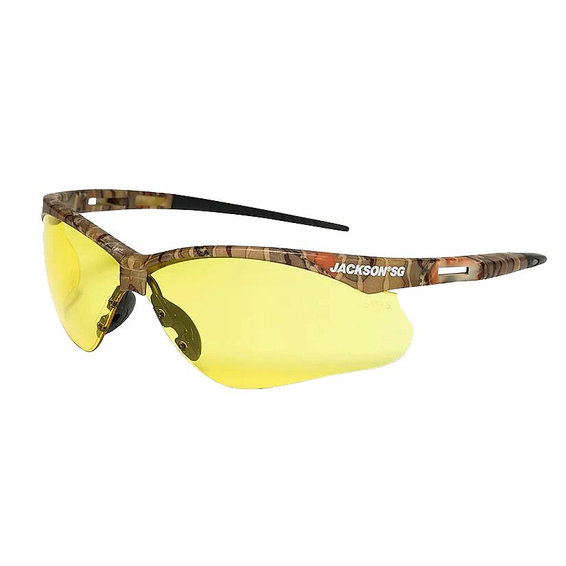 Jackson SG Safety Glasses - Camo Frame - Amber Antifog Lens product photo