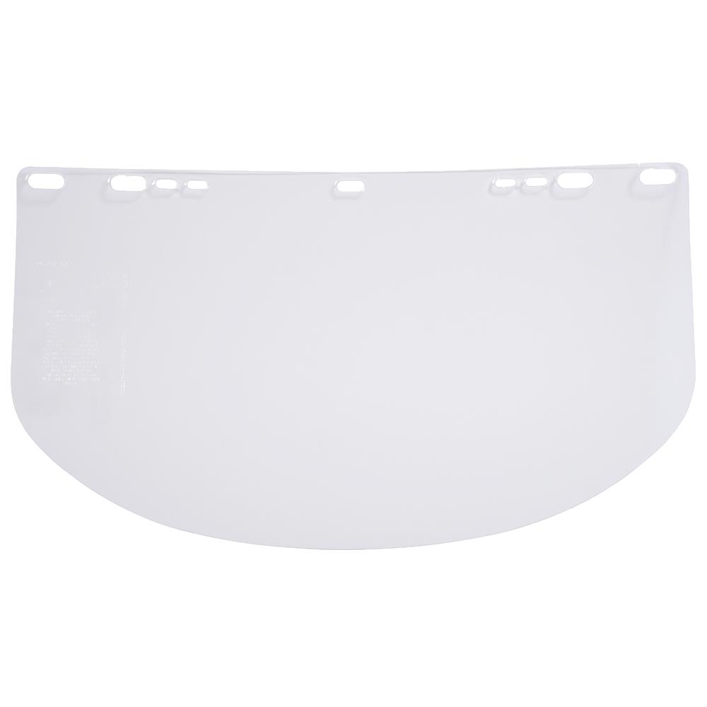 PETG Face Shield Window - Shape D - Unbound - Clear product photo