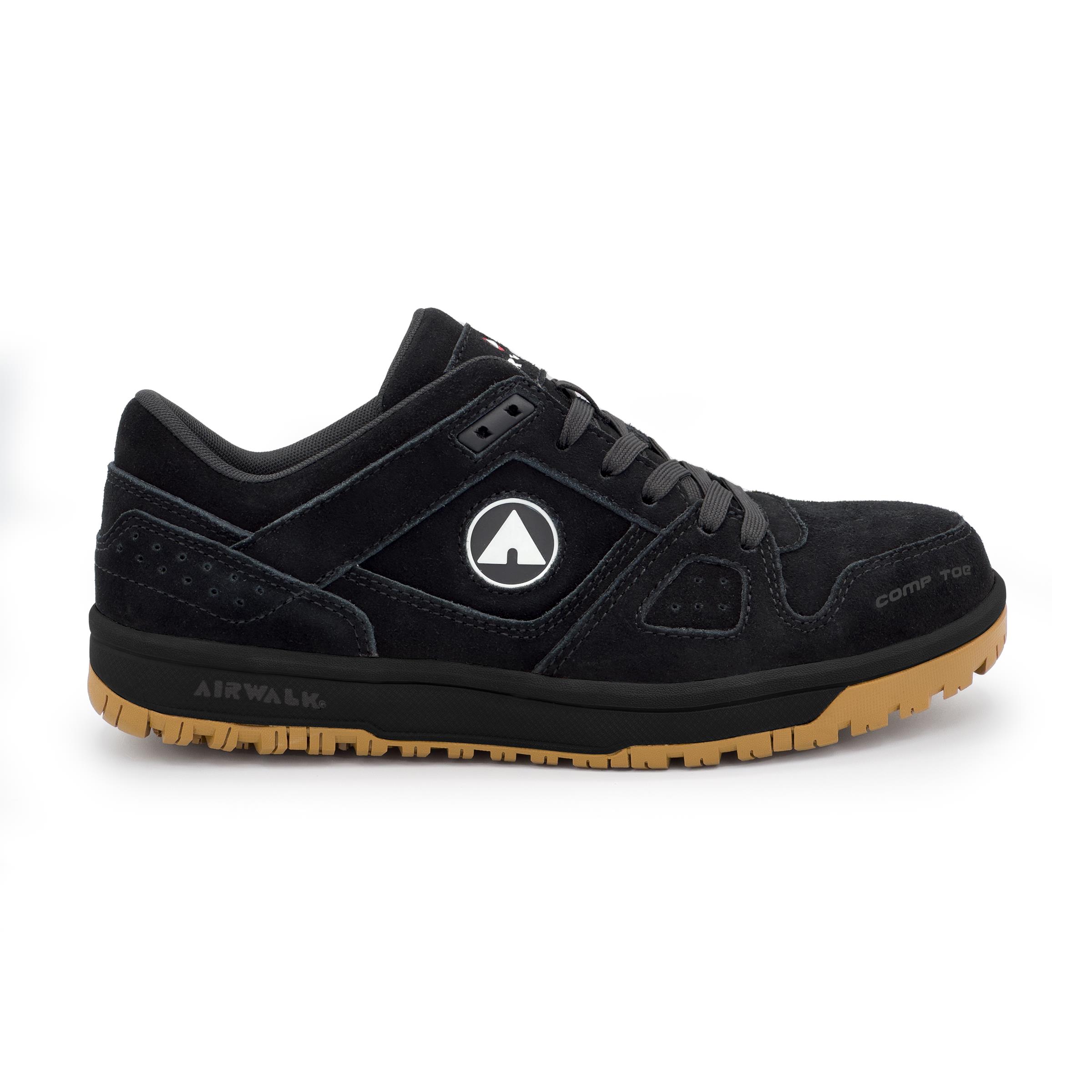 AIRWALK WOMEN'S MONGO BLACK/GUM CT EH product photo