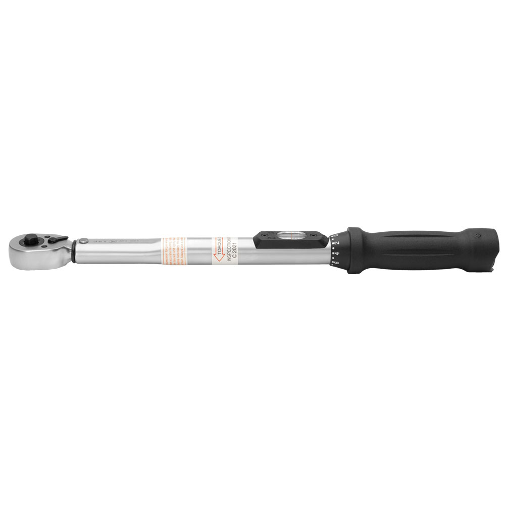 Cl&eacute; dynamom&eacute;trique ultra-robuste &agrave; prise de 3/8 po, 80 lb-pi &agrave; t&ecirc;te mince photo du produit