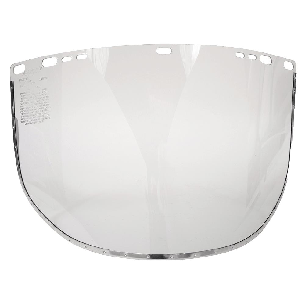 Acetate Face Shield Window - Shape D - Bound - Clear product photo